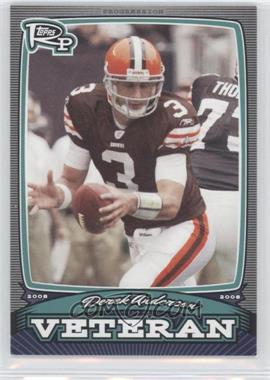 2008 Topps Rookie Progression - Veterans #PV-DA - Derek Anderson