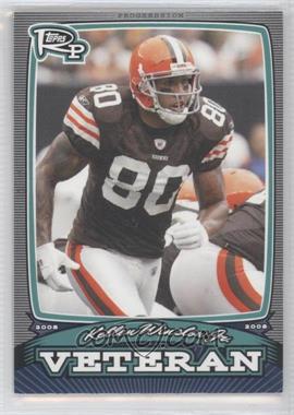 2008 Topps Rookie Progression - Veterans #PV-KW - Kellen Winslow Jr.