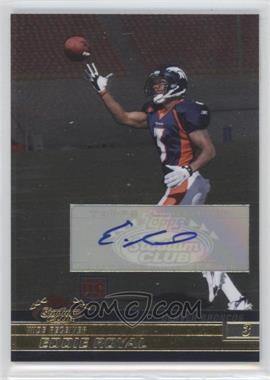 2008 Topps Stadium Club - [Base] - Gold Rookie Autographs #131 - Eddie Royal /25