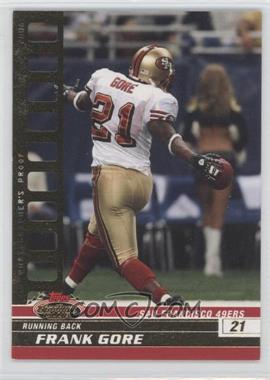 2008 Topps Stadium Club - [Base] - Photographer's Proof Gold #21 - Frank Gore /50