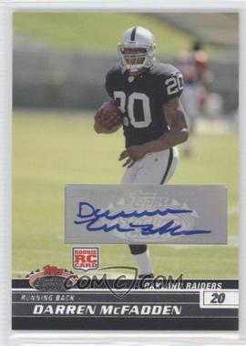 2008 Topps Stadium Club - [Base] - Rookie Autographs #111 - Darren McFadden