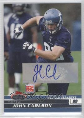 2008 Topps Stadium Club - [Base] - Rookie Autographs #135 - John Carlson