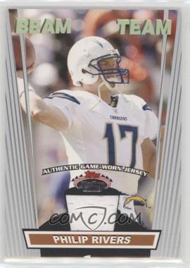 2008 Topps Stadium Club - Beam Team Relics #BTR-PR - Philip Rivers