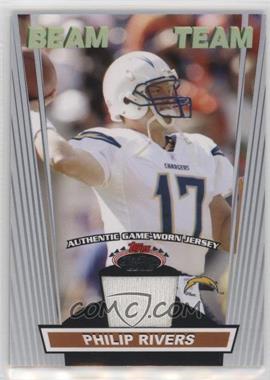 2008 Topps Stadium Club - Beam Team Relics #BTR-PR - Philip Rivers