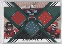 Matt Ryan, Jake Long, Glenn Dorsey #/50