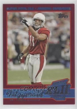 2008 Topps Super Bowl XLII - 4 Card Set #1 - Larry Fitzgerald