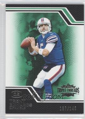 2008 Topps Triple Threads - [Base] - Emerald #22 - Trent Edwards /149