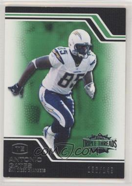 2008 Topps Triple Threads - [Base] - Emerald #79 - Antonio Gates /149