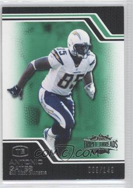 2008 Topps Triple Threads - [Base] - Emerald #79 - Antonio Gates /149