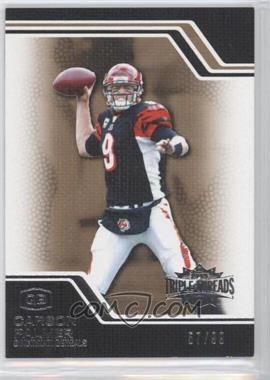 2008 Topps Triple Threads - [Base] - Gold #4 - Carson Palmer /99