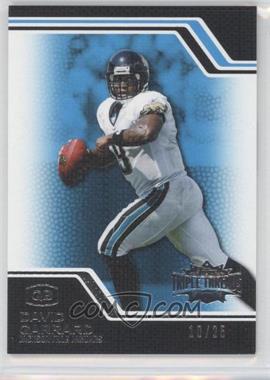 2008 Topps Triple Threads - [Base] - Sapphire #16 - David Garrard /25