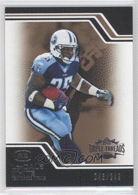 2008 Topps Triple Threads - [Base] - Sepia #41 - LenDale White /249