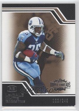 2008 Topps Triple Threads - [Base] - Sepia #41 - LenDale White /249