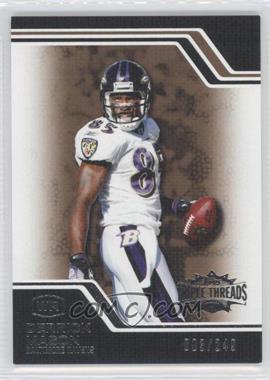 2008 Topps Triple Threads - [Base] - Sepia #70 - Derrick Mason /249