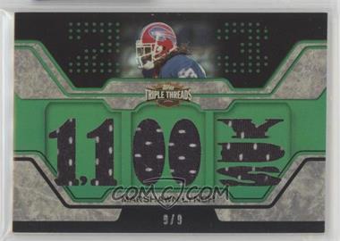 2008 Topps Triple Threads - Relics - Emerald #TTR-94 - Marshawn Lynch /9