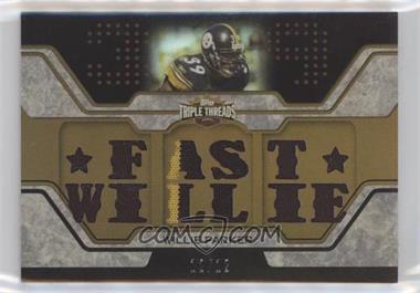 2008 Topps Triple Threads - Relics - Sepia #TTR-102 - Willie Parker /12 [EX to NM]