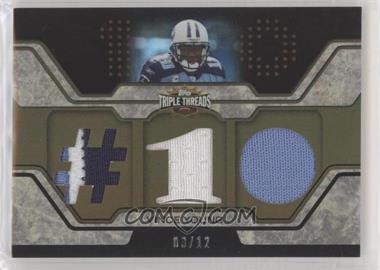 2008 Topps Triple Threads - Relics - Sepia #TTR-86 - Vince Young /12