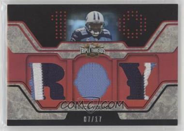 2008 Topps Triple Threads - Relics #TTR-87 - Vince Young /17