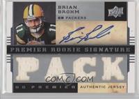 Premier Rookie Signature Memorabilia - Brian Brohm #/60