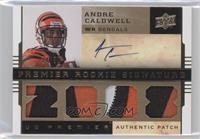 Premier Rookie Signature Memorabilia - Andre Caldwell #/30