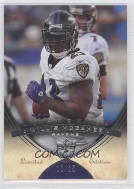 2008 UD Premier - [Base] - Silver #100 - Willis McGahee /35