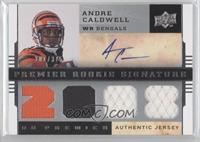 Premier Rookie Signature Memorabilia - Andre Caldwell #/375