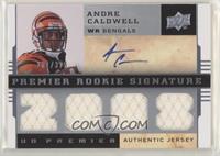 Premier Rookie Signature Memorabilia - Andre Caldwell #/375