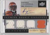 Premier Rookie Signature Memorabilia - Andre Caldwell #/375
