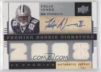 Premier Rookie Signature Memorabilia - Felix Jones #/275