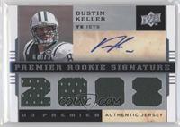 Premier Rookie Signature Memorabilia - Dustin Keller #/375