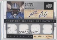 Premier Rookie Signature Memorabilia - Kevin Smith #/275