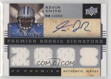 2008 UD Premier - [Base] #123 - Premier Rookie Signature Memorabilia - Kevin Smith /275