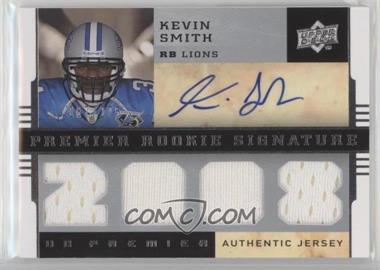 2008 UD Premier - [Base] #123 - Premier Rookie Signature Memorabilia - Kevin Smith /275