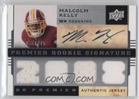 Premier Rookie Signature Memorabilia - Malcolm Kelly #/275