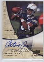 Premier Rookie Signatures - Antoine Cason #/199