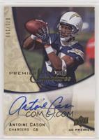 Premier Rookie Signatures - Antoine Cason #/199