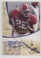 Premier Rookie Signatures - DJ Hall #/199