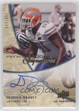 2008 UD Premier - [Base] #152 - Premier Rookie Signatures - Derrick Harvey /199