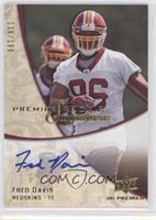 Premier Rookie Signatures - Fred Davis #/199