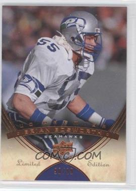 2008 UD Premier - [Base] #17 - Brian Bosworth /99