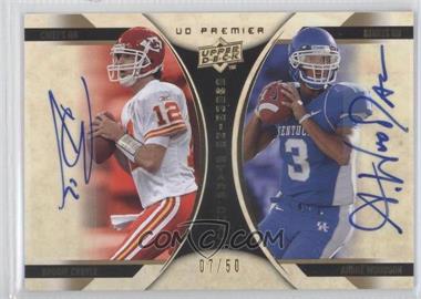 2008 UD Premier - Emerging Stars Dual #ES11 - Brodie Croyle, André Woodson /50