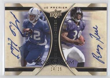 2008 UD Premier - Emerging Stars Dual #ES15 - Mike Hart, Ray Rice /25