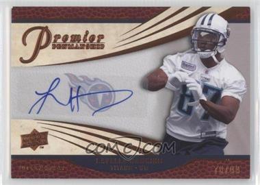 2008 UD Premier - Premier Penmanship #PP67 - Lavelle Hawkins /99