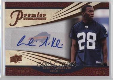 2008 UD Premier - Premier Penmanship #PP97 - Leodis McKelvin /65