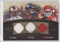 Alex Smith, Jay Cutler, Brodie Croyle #/40