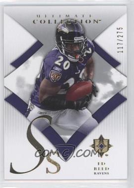 2008 Ultimate Collection - [Base] #13 - Ed Reed /275