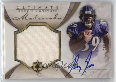 2008 Ultimate Collection - [Base] #217 - Ray Rice /375