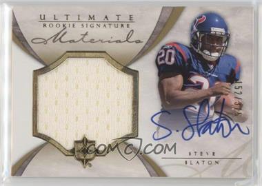 2008 Ultimate Collection - [Base] #218 - Steve Slaton /375