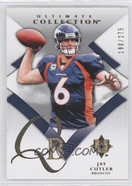2008 Ultimate Collection - [Base] #37 - Jay Cutler /275