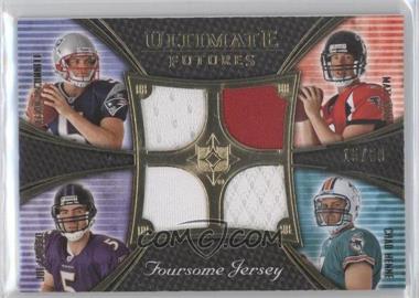 2008 Ultimate Collection - Ultimate Futures Foursomes Jerseys - Gold #UFRJ-7 - Kevin O'Connell, Matt Ryan, Joe Flacco, Chad Henne /50